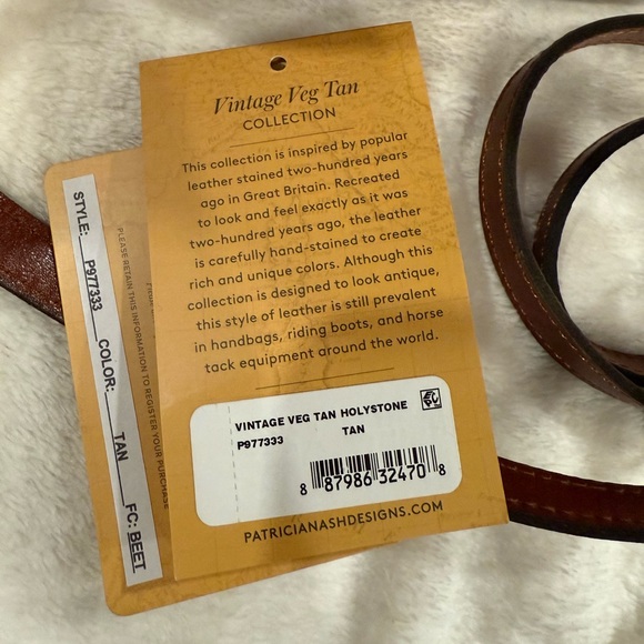 Patricia Nash Brown Crossbody Bag - Picture 6 of 6